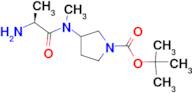 3-[((S)-2-Amino-propionyl)-methyl-amino]-pyrrolidine-1-carboxylic acid tert-butyl ester