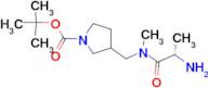 3-{[((S)-2-Amino-propionyl)-methyl-amino]-methyl}-pyrrolidine-1-carboxylic acid tert-butyl ester