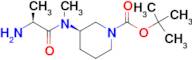 (R)-3-[((S)-2-Amino-propionyl)-methyl-amino]-piperidine-1-carboxylic acid tert-butyl ester