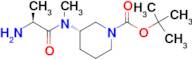 (S)-3-[((S)-2-Amino-propionyl)-methyl-amino]-piperidine-1-carboxylic acid tert-butyl ester