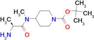 4-[((S)-2-Amino-propionyl)-methyl-amino]-piperidine-1-carboxylic acid tert-butyl ester