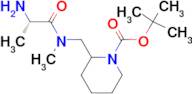 2-{[((S)-2-Amino-propionyl)-methyl-amino]-methyl}-piperidine-1-carboxylic acid tert-butyl ester