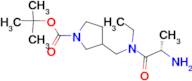 3-{[((S)-2-Amino-propionyl)-ethyl-amino]-methyl}-pyrrolidine-1-carboxylic acid tert-butyl ester