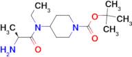 4-[((S)-2-Amino-propionyl)-ethyl-amino]-piperidine-1-carboxylic acid tert-butyl ester