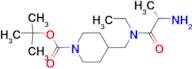 4-{[((S)-2-Amino-propionyl)-ethyl-amino]-methyl}-piperidine-1-carboxylic acid tert-butyl ester