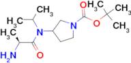 3-[((S)-2-Amino-propionyl)-isopropyl-amino]-pyrrolidine-1-carboxylic acid tert-butyl ester