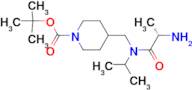 4-{[((S)-2-Amino-propionyl)-isopropyl-amino]-methyl}-piperidine-1-carboxylic acid tert-butyl ester