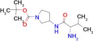 3-((S)-2-Amino-3-methyl-butyrylamino)-pyrrolidine-1-carboxylic acid tert-butyl ester