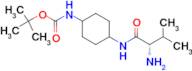 [4-((S)-2-Amino-3-methyl-butyrylamino)-cyclohexyl]-carbamic acid tert-butyl ester