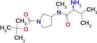 3-[((S)-2-Amino-3-methyl-butyryl)-methyl-amino]-pyrrolidine-1-carboxylic acid tert-butyl ester