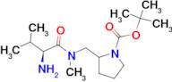 2-{[((S)-2-Amino-3-methyl-butyryl)-methyl-amino]-methyl}-pyrrolidine-1-carboxylic acid tert-butyl …