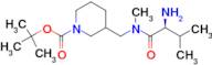 3-{[((S)-2-Amino-3-methyl-butyryl)-methyl-amino]-methyl}-piperidine-1-carboxylic acid tert-butyl...