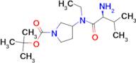 3-[((S)-2-Amino-3-methyl-butyryl)-ethyl-amino]-pyrrolidine-1-carboxylic acid tert-butyl ester