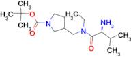 3-{[((S)-2-Amino-3-methyl-butyryl)-ethyl-amino]-methyl}-pyrrolidine-1-carboxylic acid tert-butyl e…