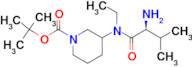 3-[((S)-2-Amino-3-methyl-butyryl)-ethyl-amino]-piperidine-1-carboxylic acid tert-butyl ester