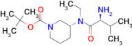 (R)-3-[((S)-2-Amino-3-methyl-butyryl)-ethyl-amino]-piperidine-1-carboxylic acid tert-butyl ester