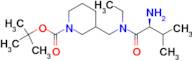 3-{[((S)-2-Amino-3-methyl-butyryl)-ethyl-amino]-methyl}-piperidine-1-carboxylic acid tert-butyl es…