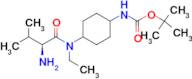 {4-[((S)-2-Amino-3-methyl-butyryl)-ethyl-amino]-cyclohexyl}-carbamic acid tert-butyl ester