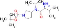 3-[((S)-2-Amino-3-methyl-butyryl)-isopropyl-amino]-pyrrolidine-1-carboxylic acid tert-butyl ester