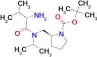 (S)-2-{[((S)-2-Amino-3-methyl-butyryl)-isopropyl-amino]-methyl}-pyrrolidine-1-carboxylic acid tert…