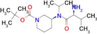 (S)-3-[((S)-2-Amino-3-methyl-butyryl)-isopropyl-amino]-piperidine-1-carboxylic acid tert-butyl e...