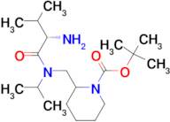 2-{[((S)-2-Amino-3-methyl-butyryl)-isopropyl-amino]-methyl}-piperidine-1-carboxylic acid tert-bu...