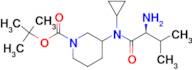 3-[((S)-2-Amino-3-methyl-butyryl)-cyclopropyl-amino]-piperidine-1-carboxylic acid tert-butyl ester