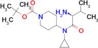 4-[((S)-2-Amino-3-methyl-butyryl)-cyclopropyl-amino]-piperidine-1-carboxylic acid tert-butyl ester