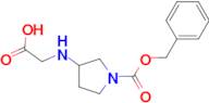 3-(Carboxymethyl-amino)-pyrrolidine-1-carboxylic acid benzyl ester