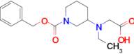 3-(Carboxymethyl-ethyl-amino)-piperidine-1-carboxylic acid benzyl ester