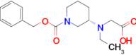 (S)-3-(Carboxymethyl-ethyl-amino)-piperidine-1-carboxylic acid benzyl ester