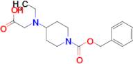 4-(Carboxymethyl-ethyl-amino)-piperidine-1-carboxylic acid benzyl ester