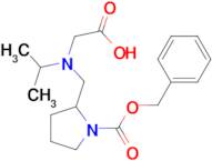 2-[(Carboxymethyl-isopropyl-amino)-methyl]-pyrrolidine-1-carboxylic acid benzyl ester