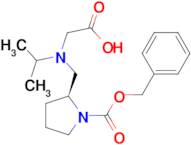 (S)-2-[(Carboxymethyl-isopropyl-amino)-methyl]-pyrrolidine-1-carboxylic acid benzyl ester