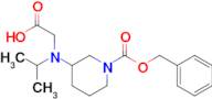 3-(Carboxymethyl-isopropyl-amino)-piperidine-1-carboxylic acid benzyl ester