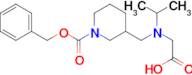 3-[(Carboxymethyl-isopropyl-amino)-methyl]-piperidine-1-carboxylic acid benzyl ester