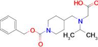 4-[(Carboxymethyl-isopropyl-amino)-methyl]-piperidine-1-carboxylic acid benzyl ester