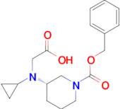 (S)-3-(Carboxymethyl-cyclopropyl-amino)-piperidine-1-carboxylic acid benzyl ester