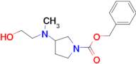 3-[(2-Hydroxy-ethyl)-methyl-amino]-pyrrolidine-1-carboxylic acid benzyl ester