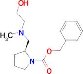 (S)-2-{[(2-Hydroxy-ethyl)-methyl-amino]-methyl}-pyrrolidine-1-carboxylic acid benzyl ester