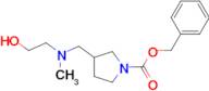 3-{[(2-Hydroxy-ethyl)-methyl-amino]-methyl}-pyrrolidine-1-carboxylic acid benzyl ester