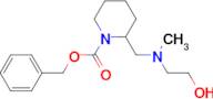 2-{[(2-Hydroxy-ethyl)-methyl-amino]-methyl}-piperidine-1-carboxylic acid benzyl ester