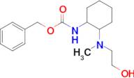 {2-[(2-Hydroxy-ethyl)-methyl-amino]-cyclohexyl}-carbamic acid benzyl ester