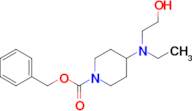 4-[Ethyl-(2-hydroxy-ethyl)-amino]-piperidine-1-carboxylic acid benzyl ester