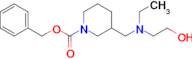 3-{[Ethyl-(2-hydroxy-ethyl)-amino]-methyl}-piperidine-1-carboxylic acid benzyl ester