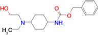 {4-[Ethyl-(2-hydroxy-ethyl)-amino]-cyclohexyl}-carbamic acid benzyl ester