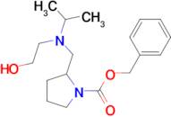 2-{[(2-Hydroxy-ethyl)-isopropyl-amino]-methyl}-pyrrolidine-1-carboxylic acid benzyl ester