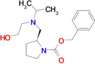 (S)-2-{[(2-Hydroxy-ethyl)-isopropyl-amino]-methyl}-pyrrolidine-1-carboxylic acid benzyl ester