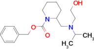 2-{[(2-Hydroxy-ethyl)-isopropyl-amino]-methyl}-piperidine-1-carboxylic acid benzyl ester