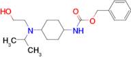 {4-[(2-Hydroxy-ethyl)-isopropyl-amino]-cyclohexyl}-carbamic acid benzyl ester